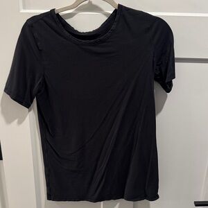 lululemon athletica Black Short Sleeve Tee
